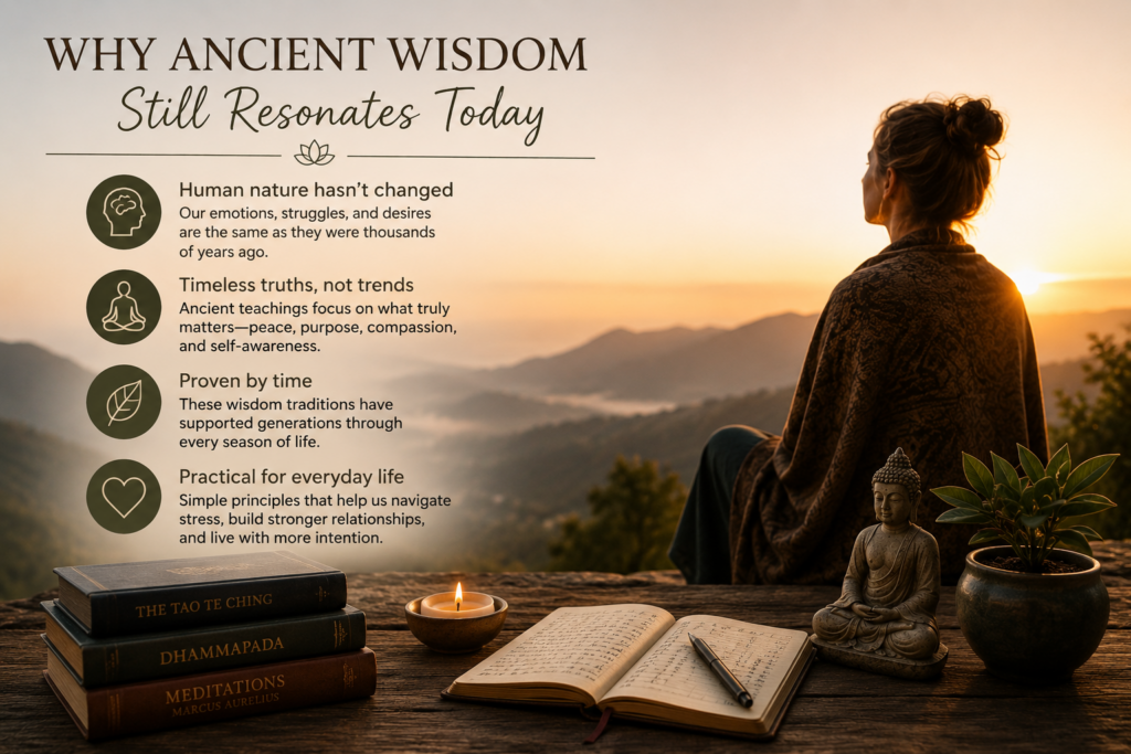 Ancient Wisdom for Modern Life: Timeless Lessons That Still Make Sense Today Ancient Wisdom for Modern Life Timeless Lessons That Still Make Sense Today