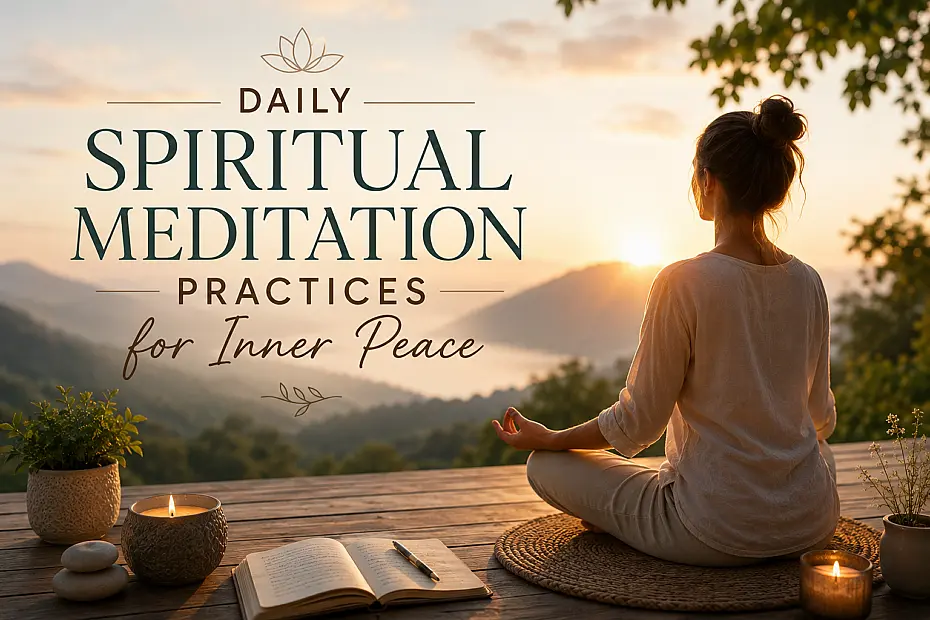 Daily Spiritual Meditation Practices for Inner Peace Daily Spiritual Meditation Practices for Inner Peace