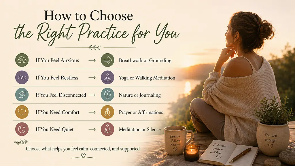 Spiritual Stress Relief | 9 Daily Practices to Feel Calmer Every Day Spiritual Stress Relief 9 Daily Practices to Feel Calmer Every Day