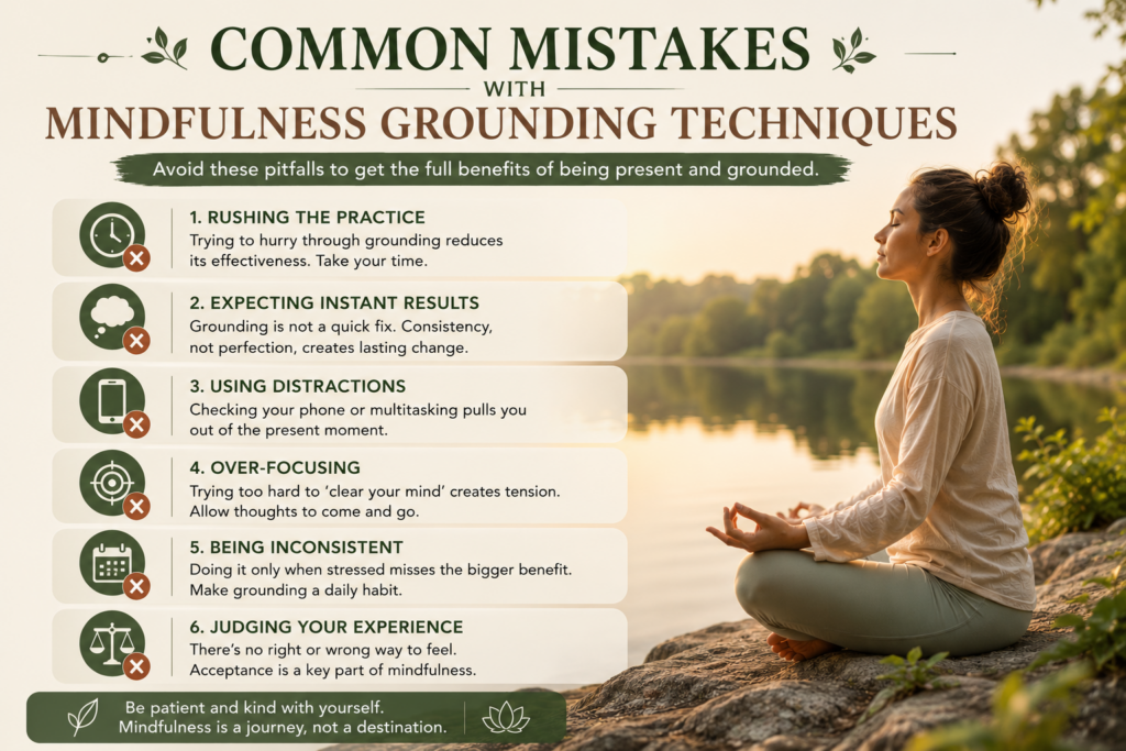 Common Mistakes With Mindfulness Grounding Techniques