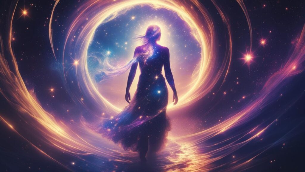 Dream symbolism representing spiritual awakening with recurring nightmares about being chased