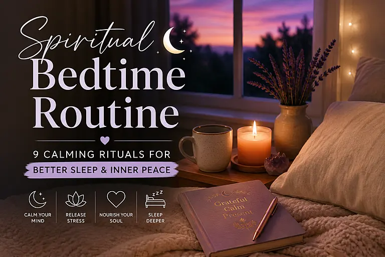 Empath Support Spiritual Bedtime Routine | 9 Calming Rituals