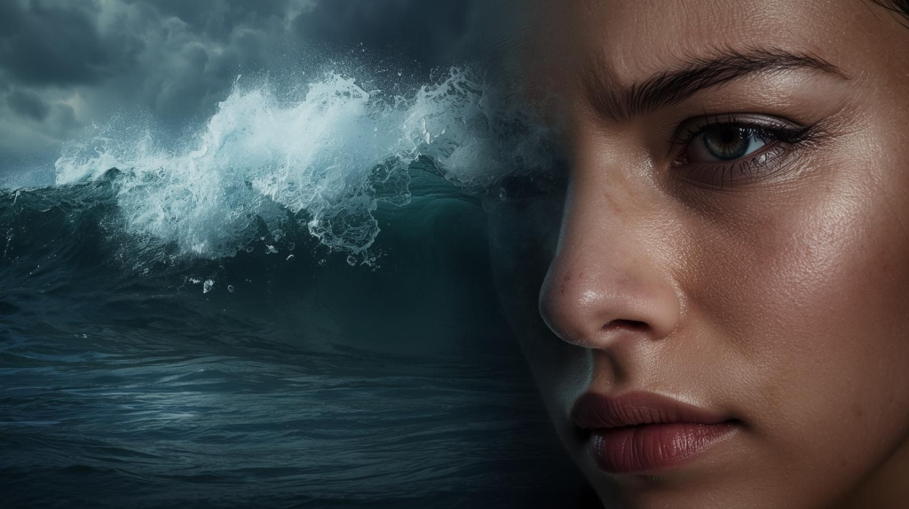 Emotional purging and inner turbulence during a spiritual awakening