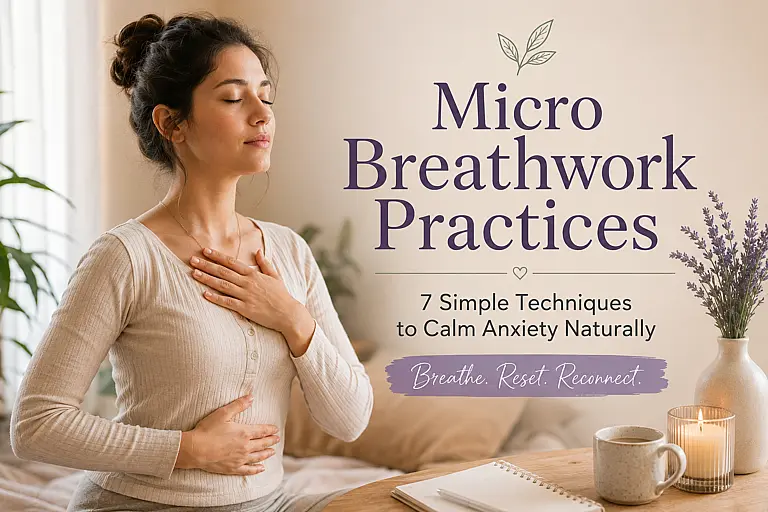 Start Here Micro Breathwork Practices: 7 Simple Techniques