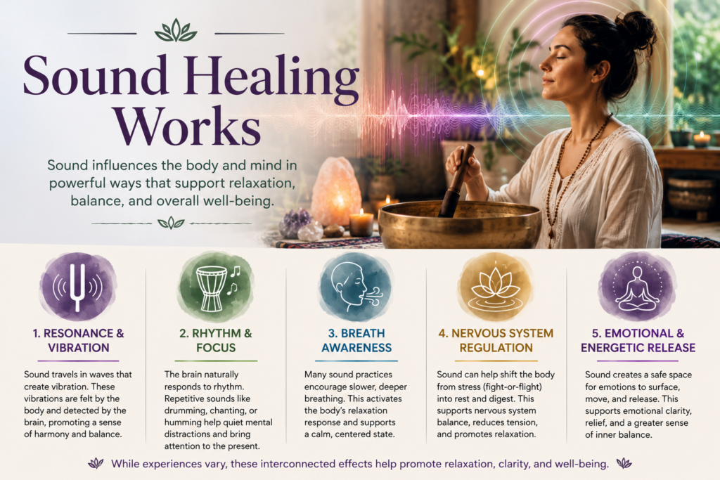 Sound Healing Techniques for Beginners How Sound Supports Relaxation and Well-Being