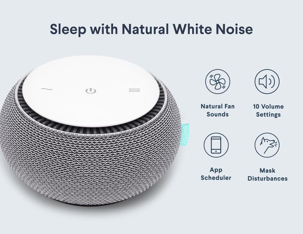 sleep with white noise 7 Best Empath Sleep Aids for a Better Night’s Sleep