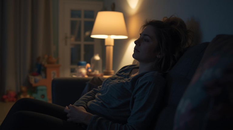 The “Bedtime Crash”: Why Empath Parents Feel Wrecked After Kids Sleep