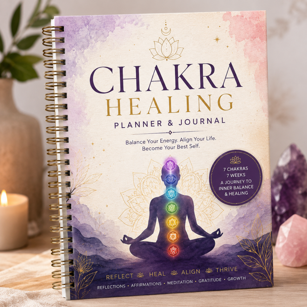 Chakra healing planner and journal Which Chakra Is Related to Sleep? Balance This Energy Center for Better Rest
