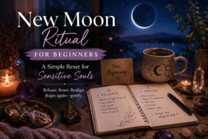 New Moon Ritual for Beginners A Simple Reset for Sensitive Souls