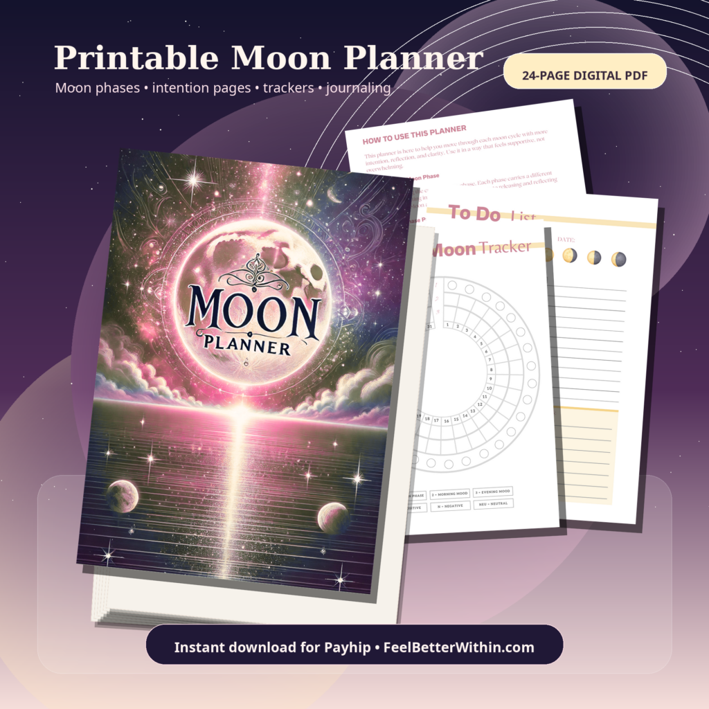 moon planner image Empath Boundaries: How to Protect Your Peace Without Feeling Guilty