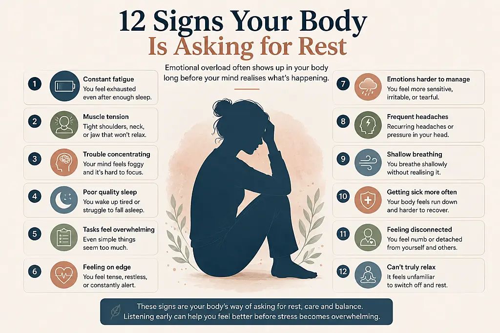 12 Emotional Overload Symptoms Your Body Feels First 12 Emotional Overload Symptoms You Shouldn't Ignore