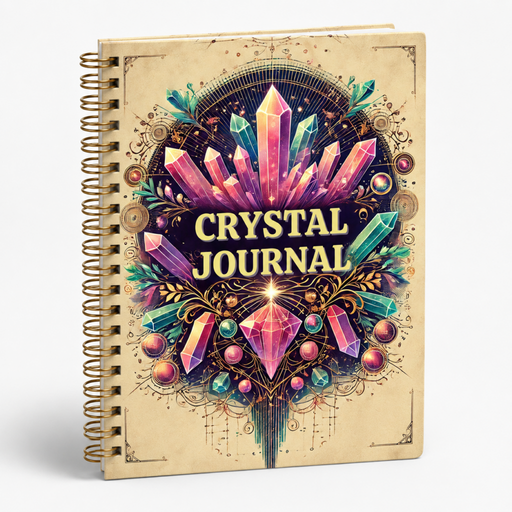 Crystal journal with ornate design 1 Store