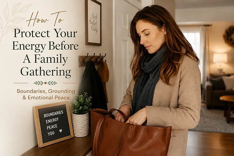Protect Your Energy & Heal Spiritually | Feel Better Within How To Protect Your Energy Before A Family Gathering
