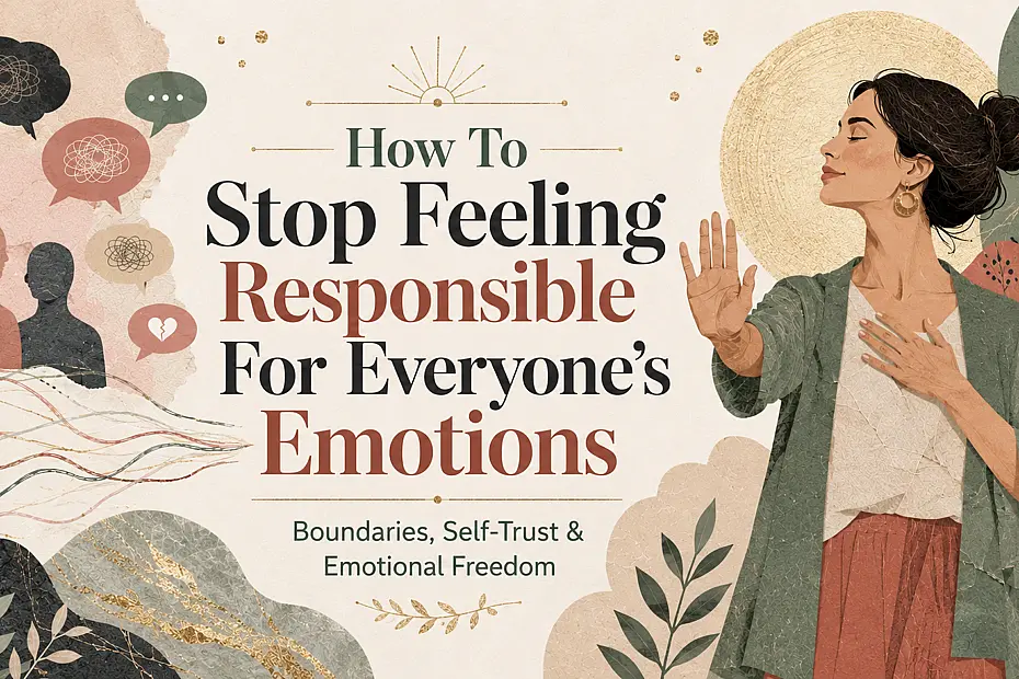 How To Stop Feeling Responsible For Everyone’s Emotions How To Stop Feeling Responsible For Everyone’s Emotions