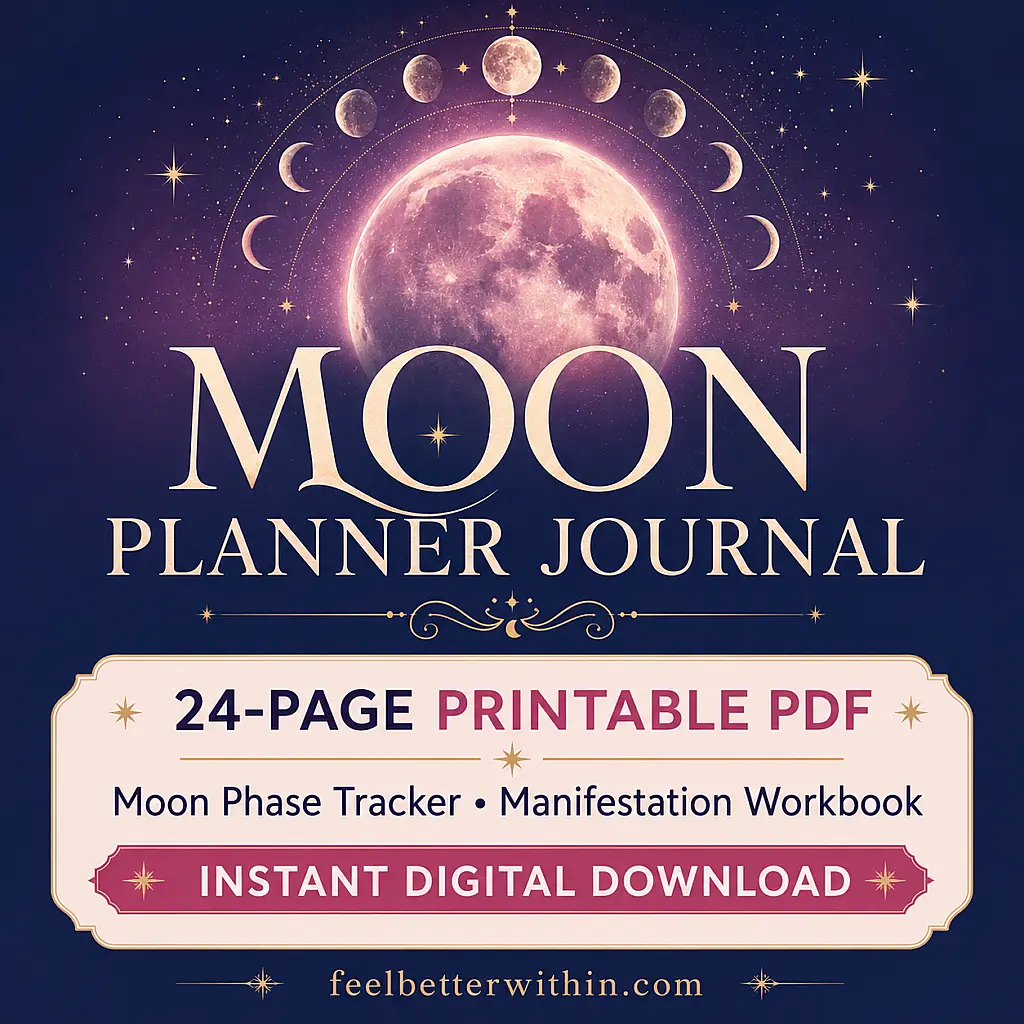 Physical Empath Traits: 17 Powerful Signs You Absorb Other People's Energy Moon Phase Planner & Manifestation Journal
