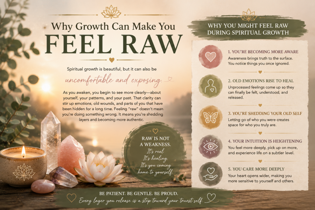 Why You Feel More Sensitive During Spiritual Growth Spiritual growth and healing journey