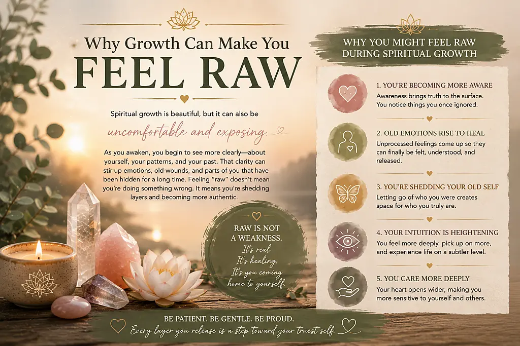 Why You Feel More Sensitive During Spiritual Growth Spiritual growth and healing journey