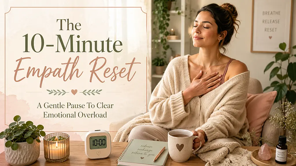The 10-Minute Empath Reset After Socializing The 10-Minute Empath Reset After Socializing
