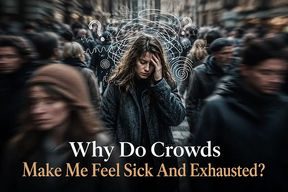Why Do Crowds Make Me Feel Sick And Exhausted? Why Do Crowds Make Me Feel Sick And Exhausted?
