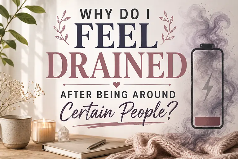 Five-Minute Reset Tool Why Do I Feel Drained After Being Around Certain People?