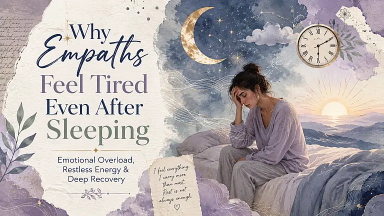 Empath Support Why Empaths Feel Tired Even After Sleeping
