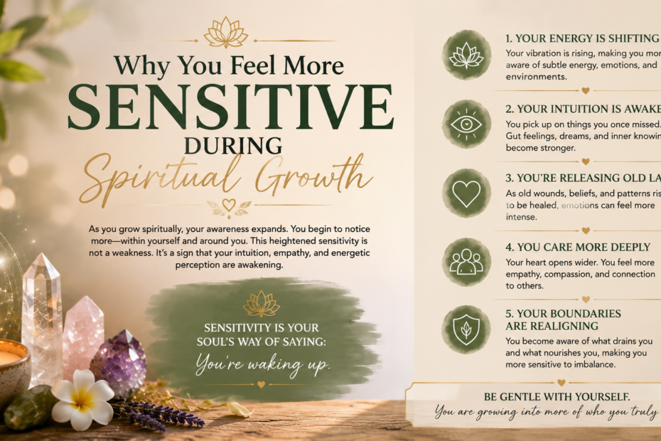 Why You Feel More Sensitive During Spiritual Growth Why You Feel More Sensitive During Spiritual Growth
