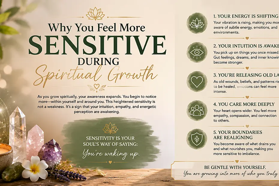 Why You Feel More Sensitive During Spiritual Growth Why You Feel More Sensitive During Spiritual Growth