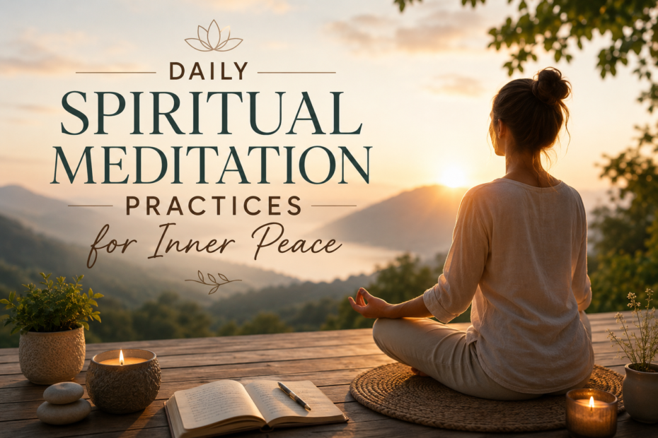 Daily Spiritual Meditation Practices for Inner Peace
