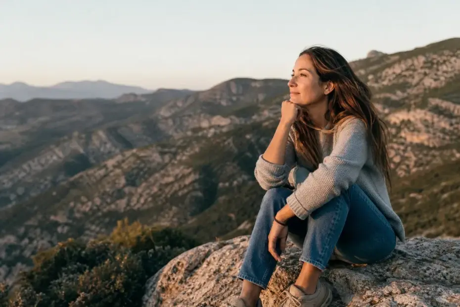 Why This Can Feel Spiritually Significant: Understanding Higher Self Connection Signs Person reflecting on higher self connection signs in a quiet everyday setting.