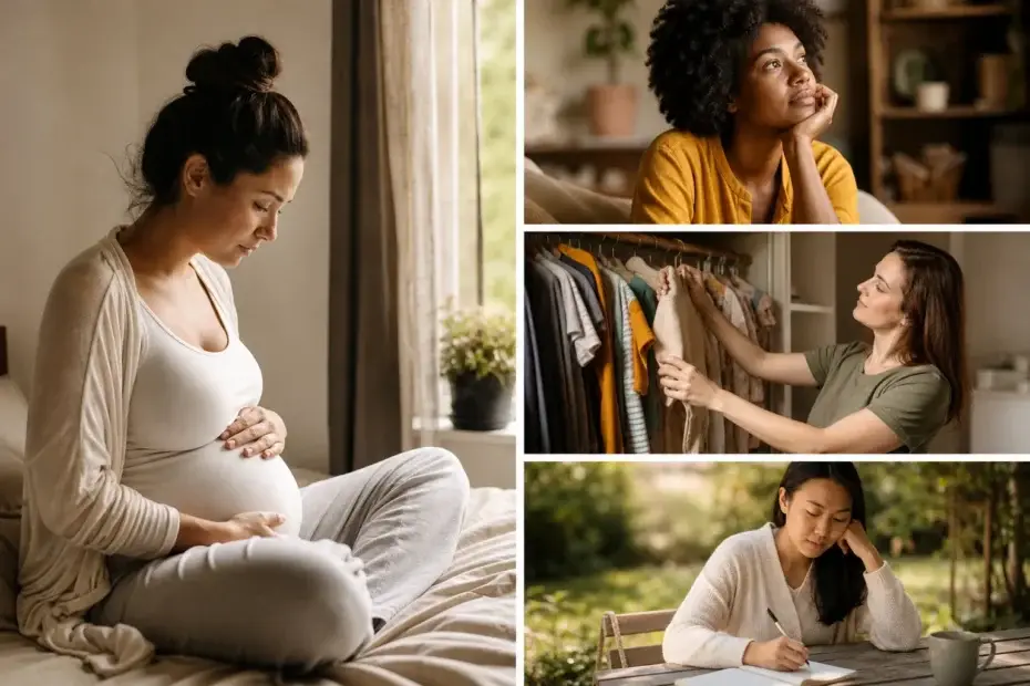 Why Some Dreams Feel Different | How Spiritual Dream Meaning of Being Pregnant Fits In Person reflecting on spiritual dream meaning of being pregnant in a quiet everyday setting.